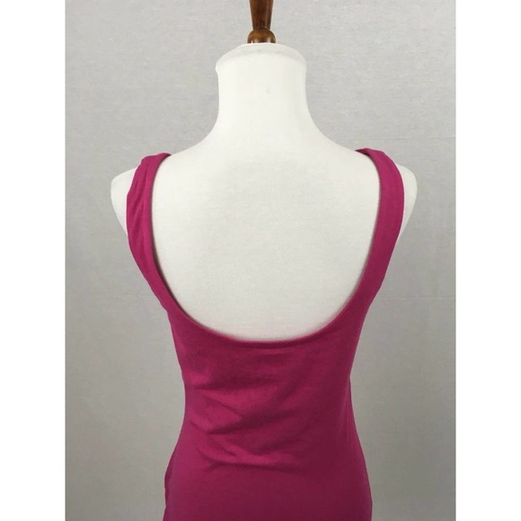 Express Womens Top Scoop Neck Sleeveless Tank Top - Pink - Size Small - Picture 7 of 7
